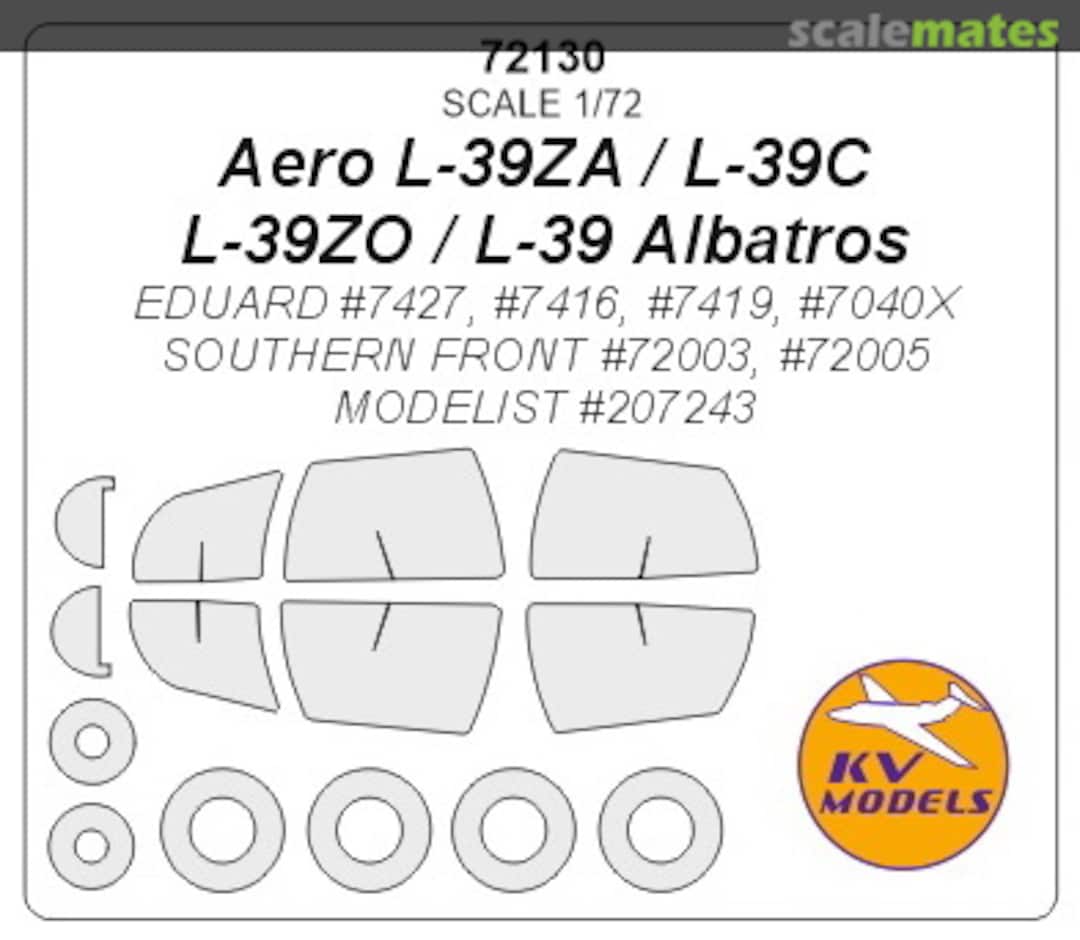 Boxart Aero L-39ZA / L-39C / L-39ZO / L-39 Albatros 72130 KV Models Boxart Aero L-39ZA / L-39C / L-39ZO / L-39 Albatros 72130 KV Models