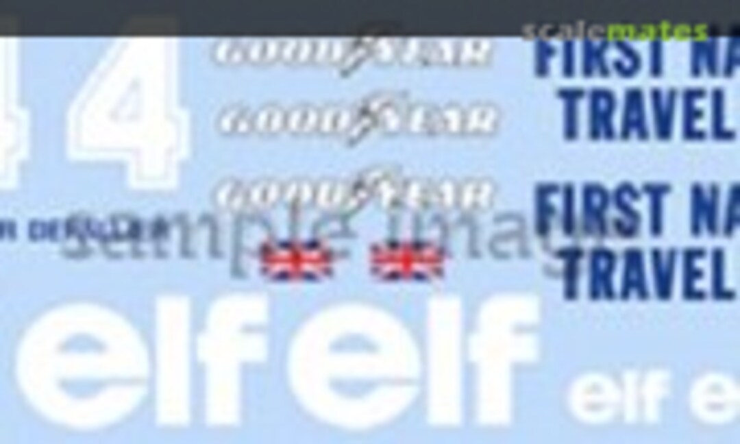 1:20 Tyrrell-Ford P34 "FIRST NATIONAL CITY TRAVELLER CHECKS" (Indycals )