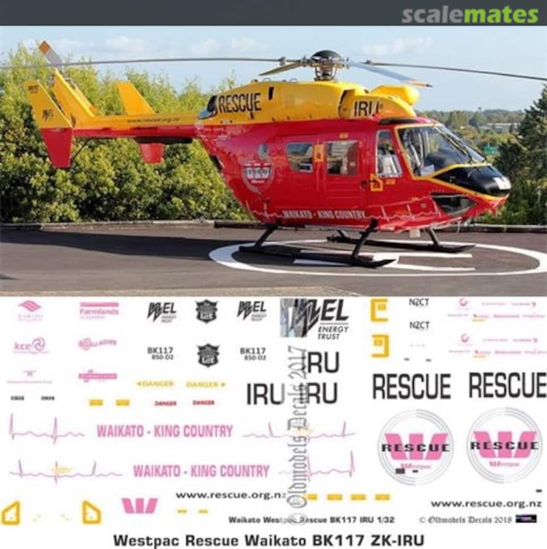 Boxart BK-117 - Westpac Rescue Waikato OMD0940 Oldmodels Decals Boxart BK-117 - Westpac Rescue Waikato OMD0940 Oldmodels Decals