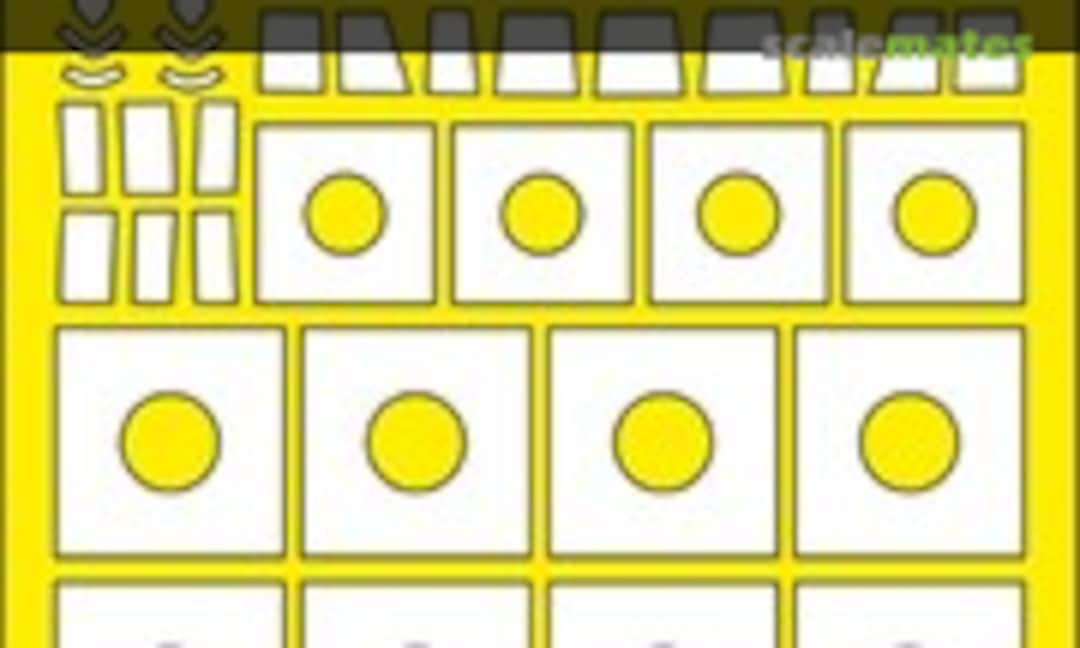 1:72 Lockheed C-130H Hercules paint masks (A²-squared ASQM 72002Y) ASQM 72002Y