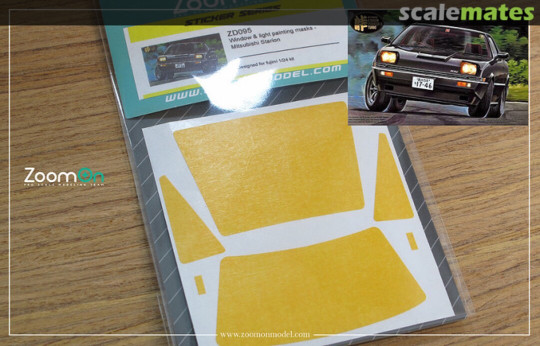 Boxart Window & light painting masks - Mitsubishi Starion ZD095 ZoomOn Boxart Window & light painting masks - Mitsubishi Starion ZD095 ZoomOn