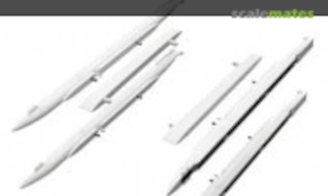 1:48 F-8 LAU-7A AIM-9 Launcher (Raf Avi. 4861) 4861