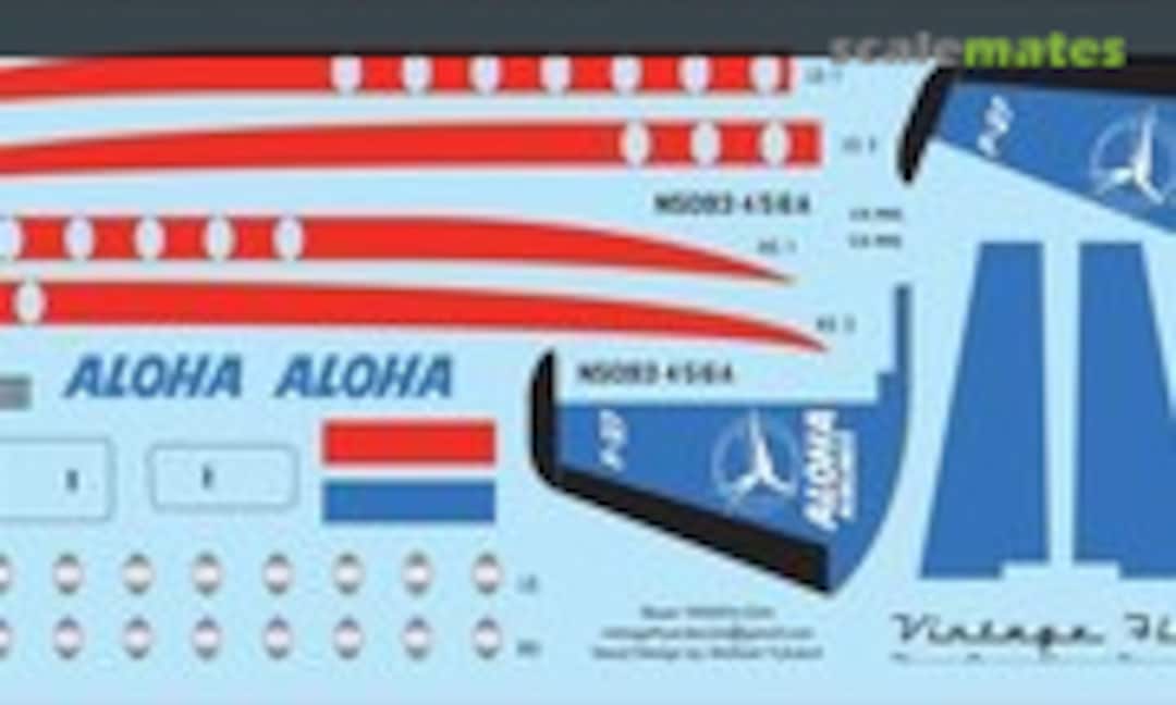 1:144 F-27 Aloha (Delivery) (Vintage Flyer Decals VFD144-034) VFD144-034