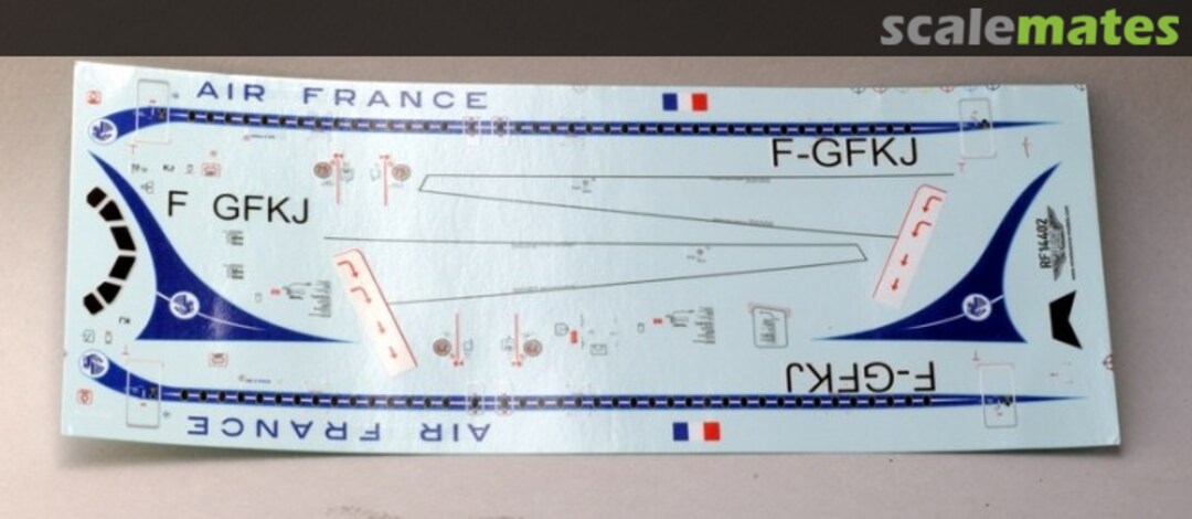 Boxart Airbus A320 75 ans d'air France RF14402 Renaissance Boxart Airbus A320 75 ans d'air France RF14402 Renaissance