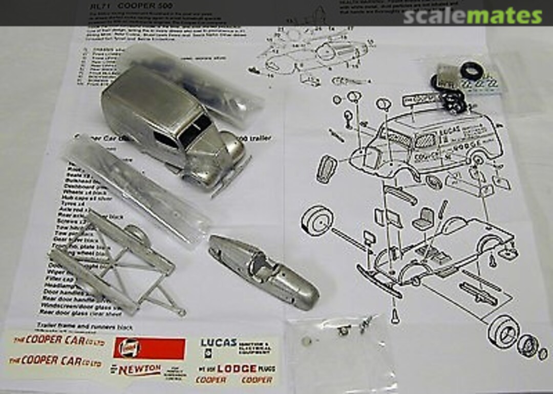 Boxart Cooper Van + Cooper 500 SPEC05/RL71 Scale Model Technical Service Boxart Cooper Van + Cooper 500 SPEC05/RL71 Scale Model Technical Service