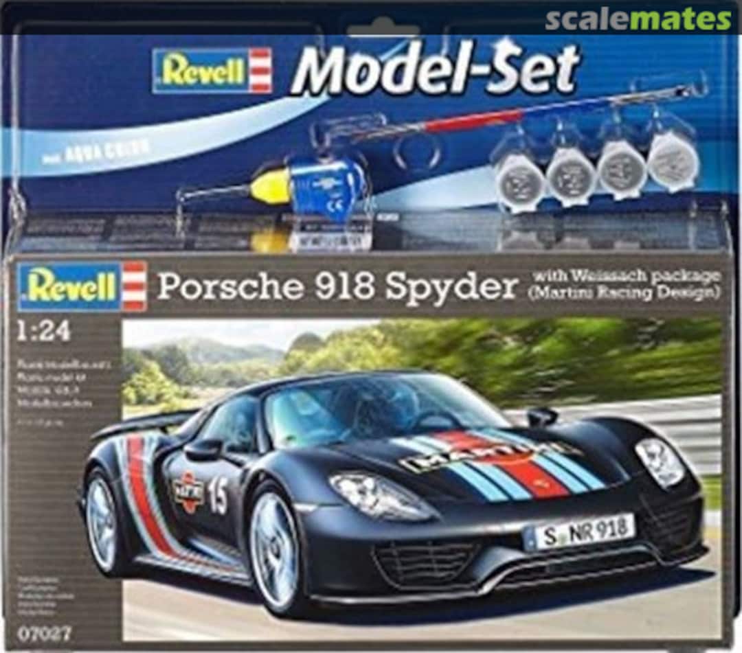 Boxart Porsche 918 Spyder 67027 Revell Boxart Porsche 918 Spyder 67027 Revell