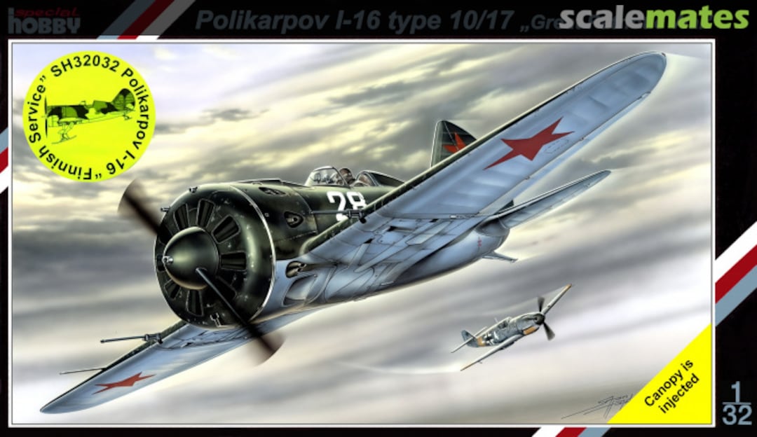 Boxart Polikarpov I-16 SH32032 Special Hobby Boxart Polikarpov I-16 SH32032 Special Hobby