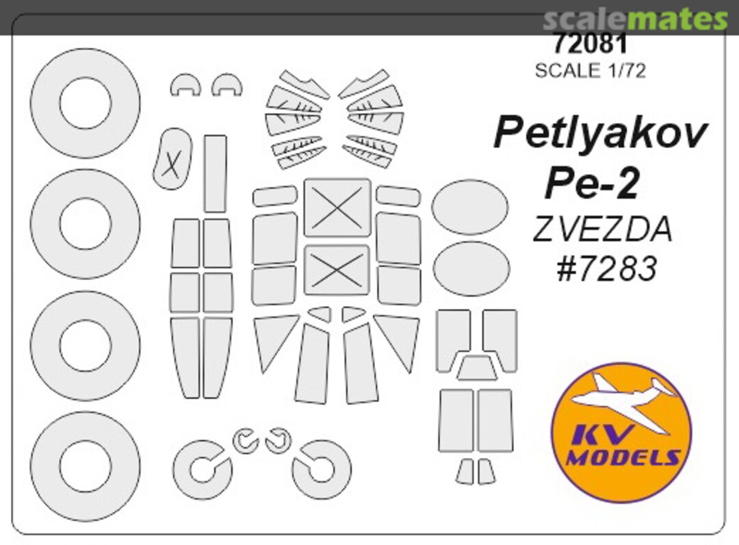 Boxart Petlyakov Pe-2 72081 KV Models