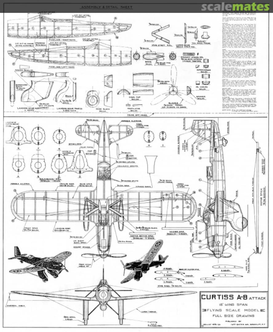 Boxart Curtiss A-8 Attack Selley Boxart Curtiss A-8 Attack Selley