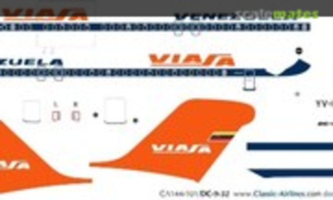 1:144 Viasa DC9-30 (Classic Airlines CA144-201) CA144-201