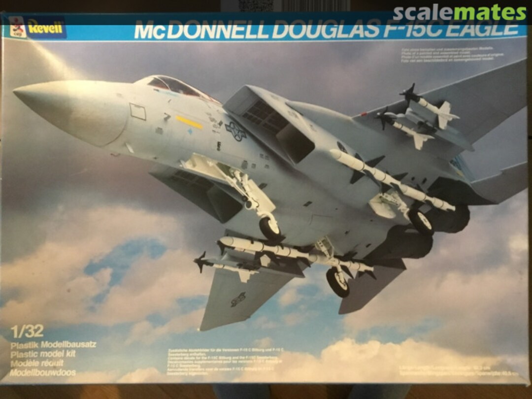Boxart McDonnell Douglas F-15C Eagle 4759 Revell/ceji Boxart McDonnell Douglas F-15C Eagle 4759 Revell/ceji
