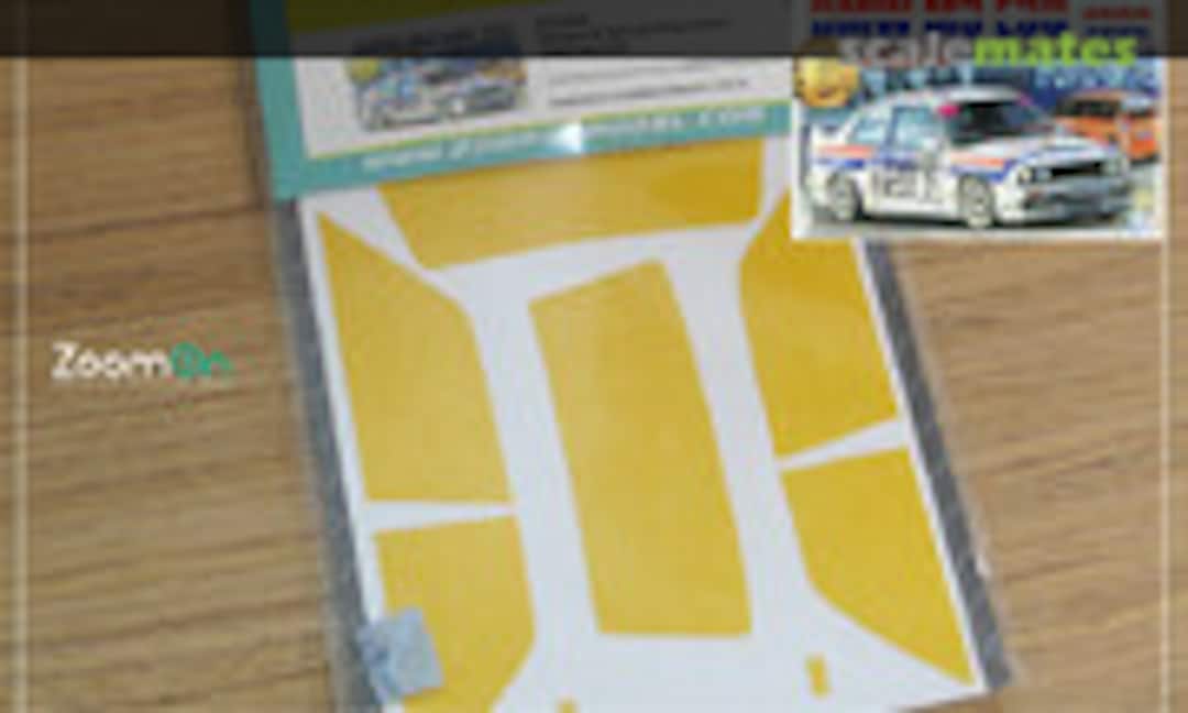 1:24 Window & light painting masks - BMW M3 E30 (ZoomOn ZD094) ZD094