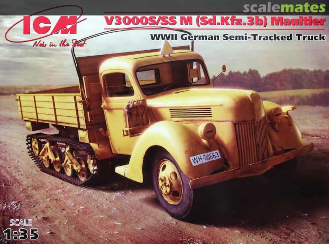 Boxart V3000S/SS M (Sd.Kfz.3b) Maultier 35412 ICM Boxart V3000S/SS M (Sd.Kfz.3b) Maultier 35412 ICM