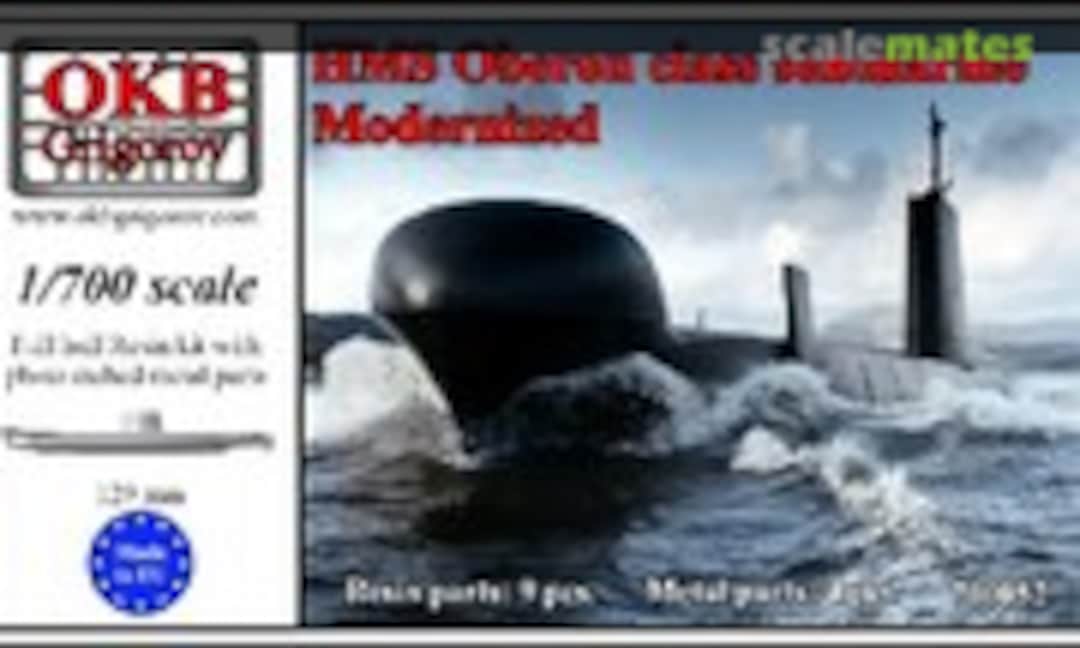 1:700 HMS Oberon class submarine (OKB Grigorov 700052) 700052