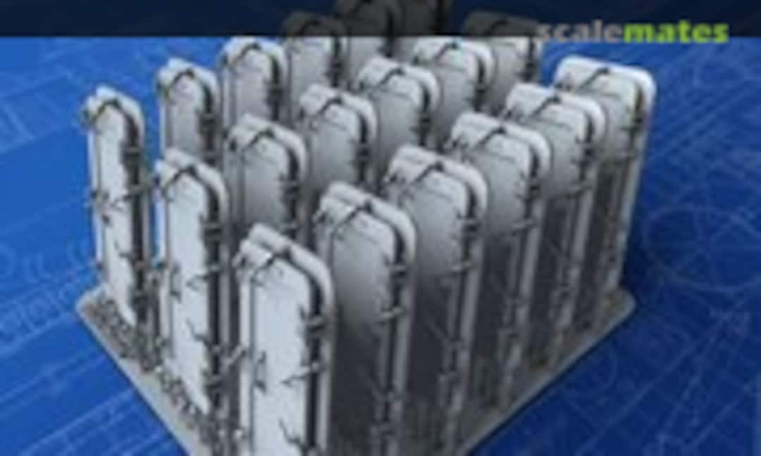 1:96 WW1 Water Tight Doors (Micro Master MM1427P) MM1427P