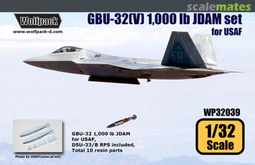 Boxart GBU-32(V) 1,000 lb JDAM WP32039 Wolfpack Boxart GBU-32(V) 1,000 lb JDAM WP32039 Wolfpack