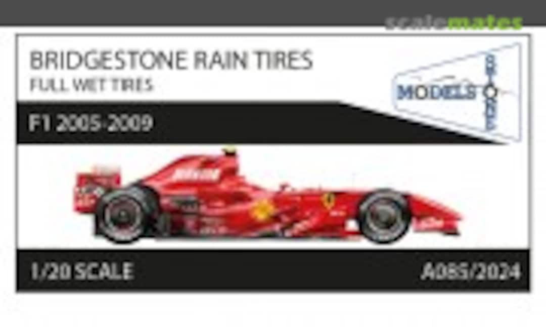 1:20 Bridgestone Rain Tires - F1 2005-2009 (Stone Models A085/2024) A085/2024