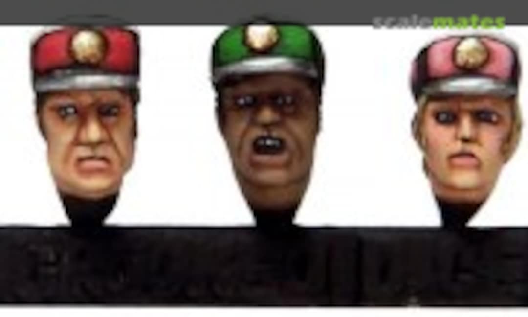 28mm TLS Cap heads (Crooked Dice HEAD 19) HEAD 19