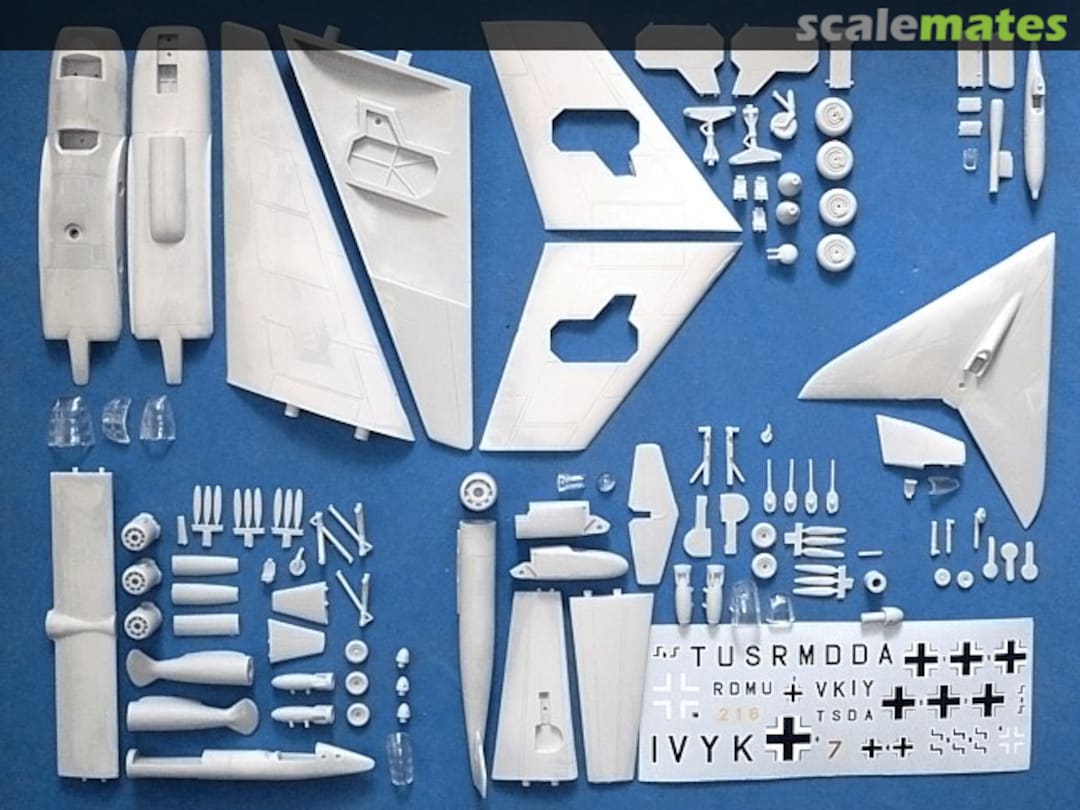 Contents BMW Strahlbomber P.II AA-4070 Anigrand Craftswork Contents BMW Strahlbomber P.II AA-4070 Anigrand Craftswork