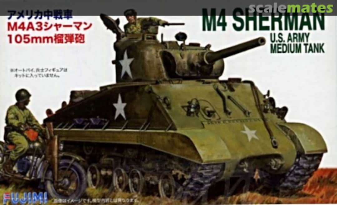 Boxart 105mm M4A3 Sherman U.S. Army Medium Tank 76220 Fujimi Boxart 105mm M4A3 Sherman U.S. Army Medium Tank 76220 Fujimi