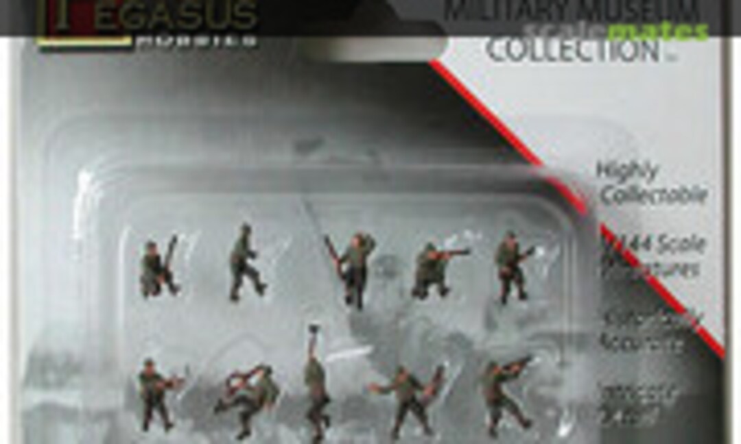 1:144 WWII American Infantry (Pegasus Hobbies 852) 852