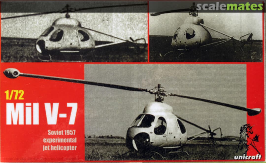 Boxart Mil V-7 Unicraft Models Boxart Mil V-7 Unicraft Models