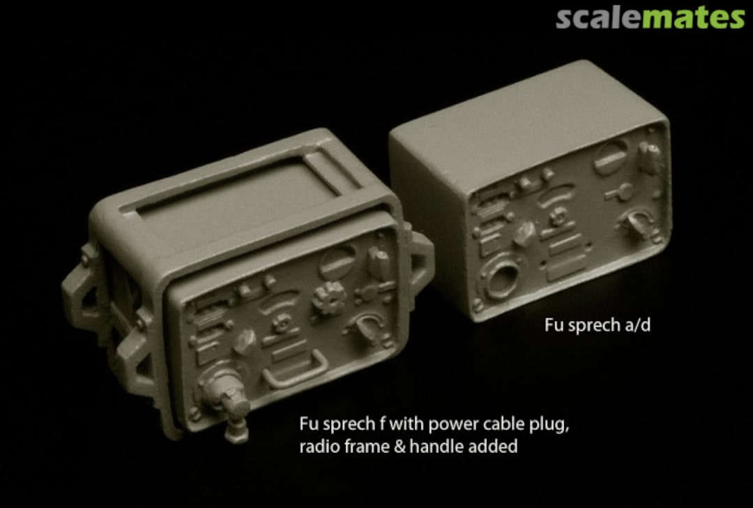 Boxart WWII German Radio FuSprech a/d/f Z-02 1120 Production Boxart WWII German Radio FuSprech a/d/f Z-02 1120 Production