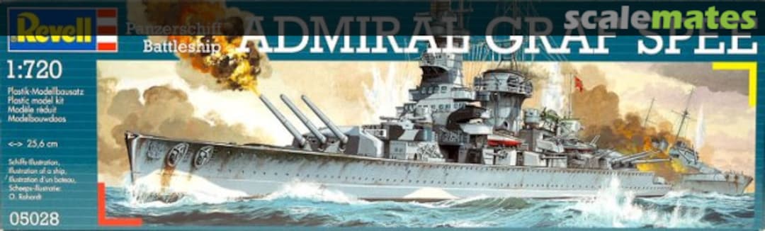 Boxart Admiral Graf Spee 05028 Revell Boxart Admiral Graf Spee 05028 Revell