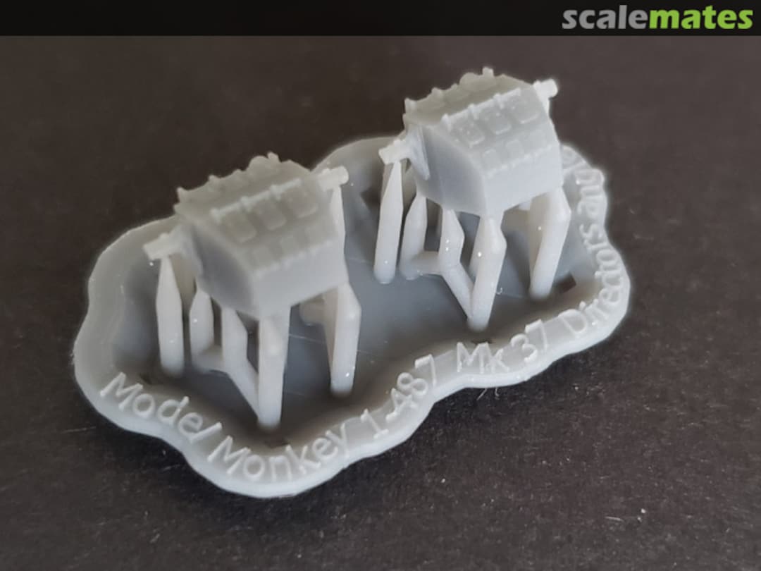 Boxart USS Hornet CV-8 Mk.37 Fire Control Directors, angle-back 487-Mk37 angleback Model Monkey Boxart USS Hornet CV-8 Mk.37 Fire Control Directors, angle-back 487-Mk37 angleback Model Monkey