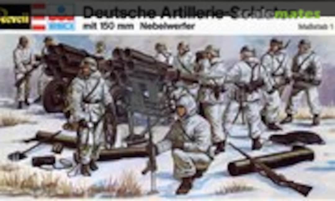 1:72 Deutsche Artillerie-Soldaten mit 150 mm Nebelwerfer (Revell/ESCI H-2333)