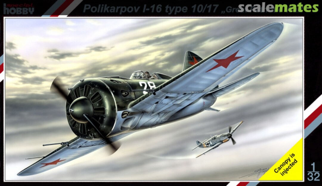 Boxart Polikarpov I-16 type 10/17 SH32001 Special Hobby Boxart Polikarpov I-16 type 10/17 SH32001 Special Hobby