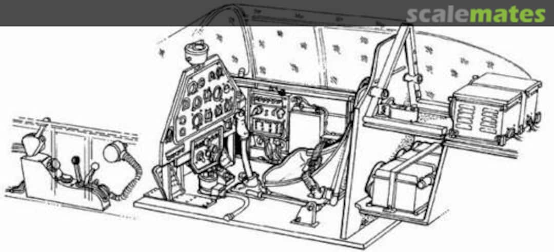 Boxart P-51A Mustang interior set 7001 CMK Boxart P-51A Mustang interior set 7001 CMK