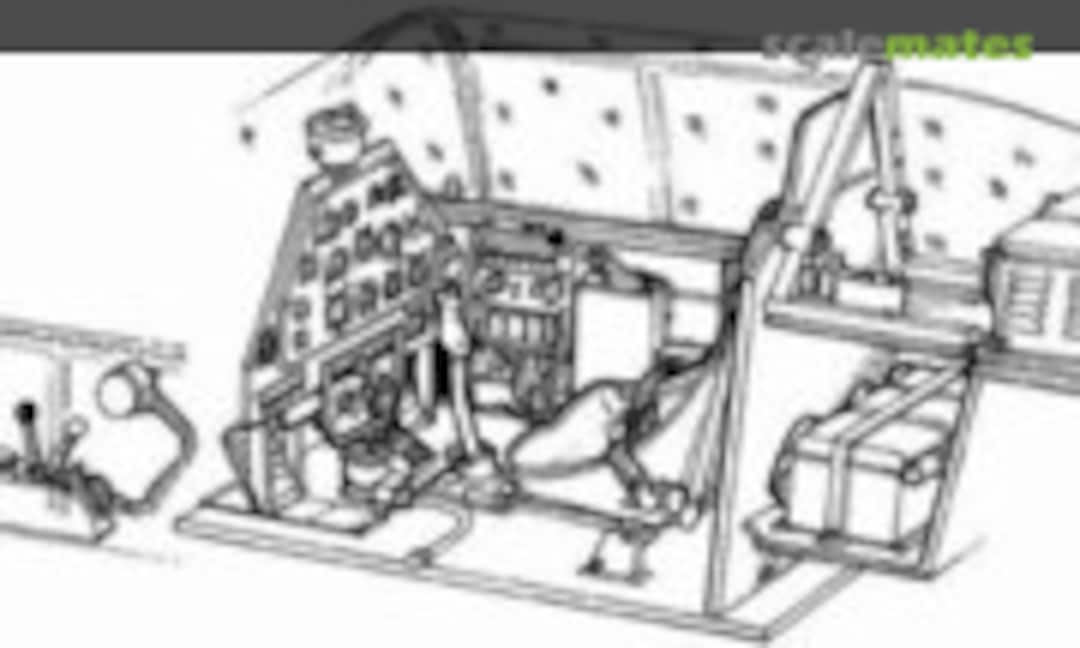 1:72 P-51A Mustang interior set (CMK 7001) 7001