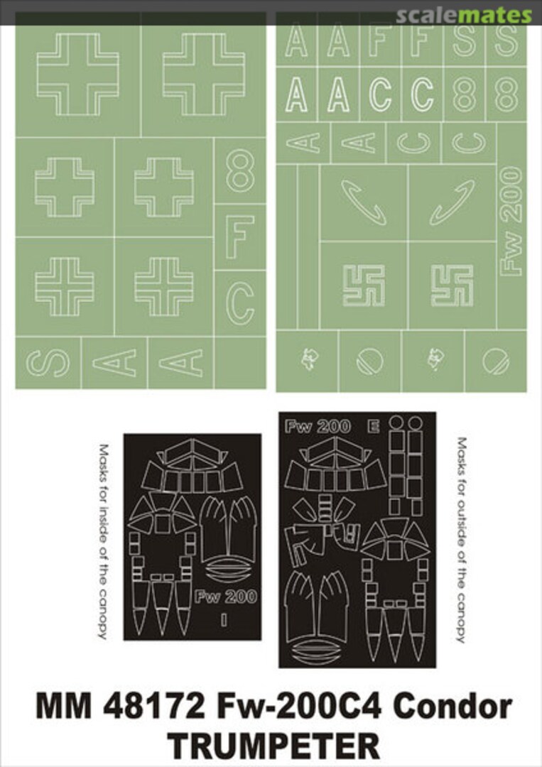 Boxart Fw 200C-4 Condor MM48172 Montex