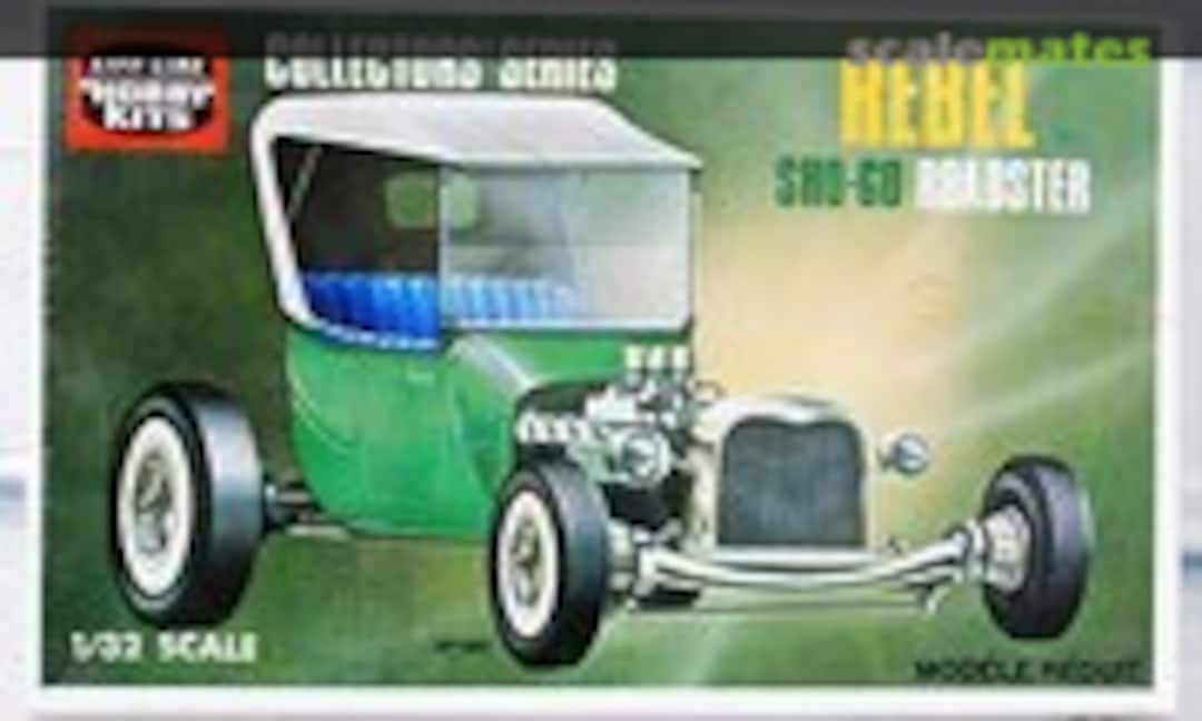 1:32 Rebel Sho-Go Roadster (LIFE-LIKE Hobby Kits C316-LN) C316-LN