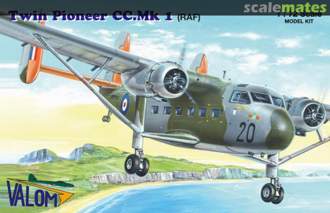 Boxart Twin Pioneer CC.Mk 1 72136 Valom Boxart Twin Pioneer CC.Mk 1 72136 Valom