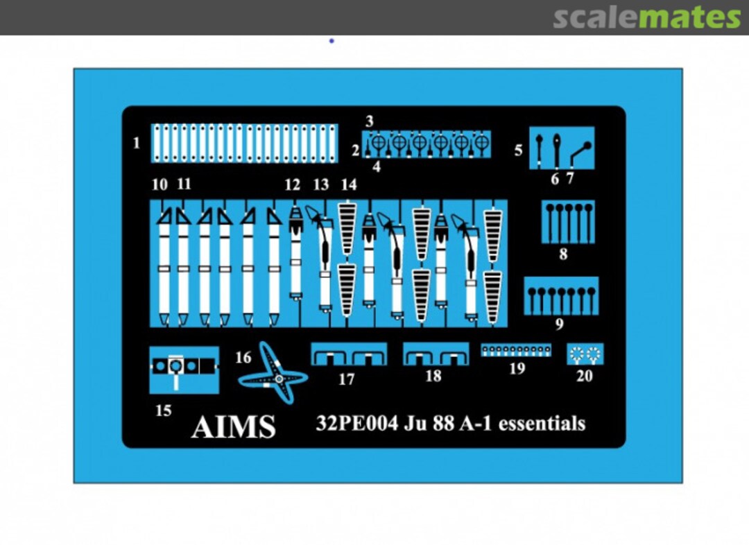 Boxart Junkers Ju-88A-1 Essentials 32PE004 AIMS Boxart Junkers Ju-88A-1 Essentials 32PE004 AIMS