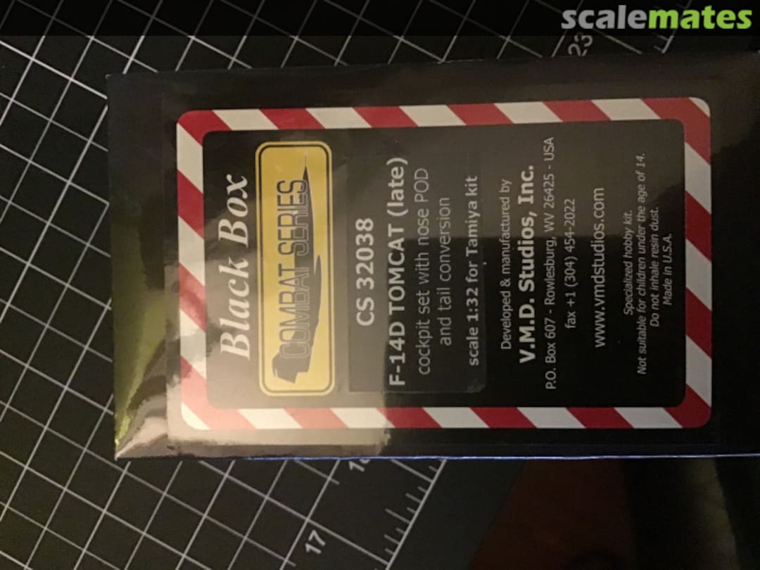 Boxart F-14D Tomcat (Late) cs32038 Black Box Boxart F-14D Tomcat (Late) cs32038 Black Box