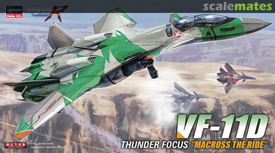 Boxart VF-11D Thunder Focus 65795 Hasegawa