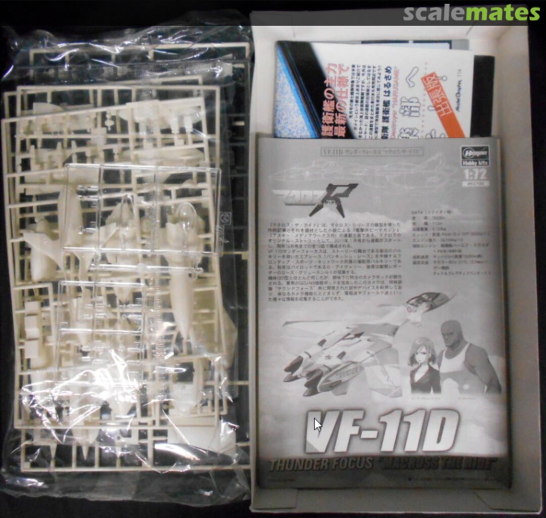 Contents VF-11D Thunder Focus 65795 Hasegawa