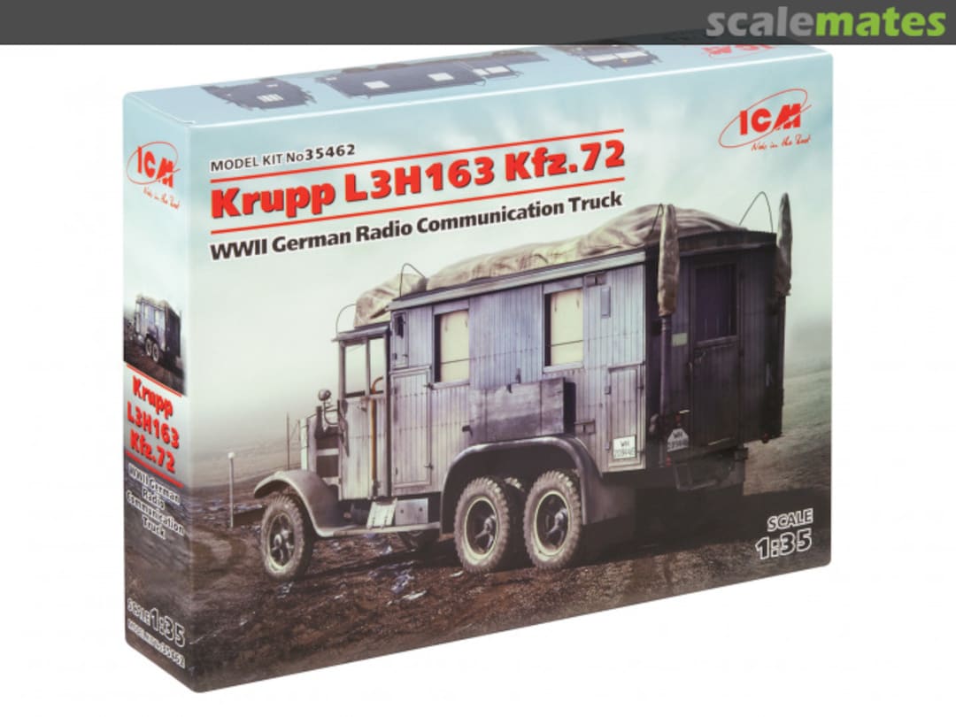 Boxart Krupp L3H163 Kfz.72 35462 ICM Boxart Krupp L3H163 Kfz.72 35462 ICM