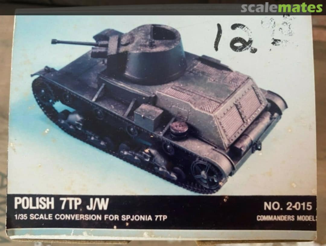 Boxart Polish 7TP J/W 2-015 Commander Series Models Boxart Polish 7TP J/W 2-015 Commander Series Models