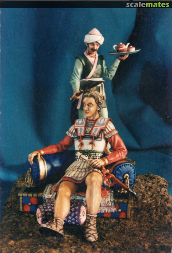 Boxart Alexandre le Grand et serviteur, Inde, 325 av.J.C. 20-AS-21 Aquila-Modelavia Boxart Alexandre le Grand et serviteur, Inde, 325 av.J.C. 20-AS-21 Aquila-Modelavia