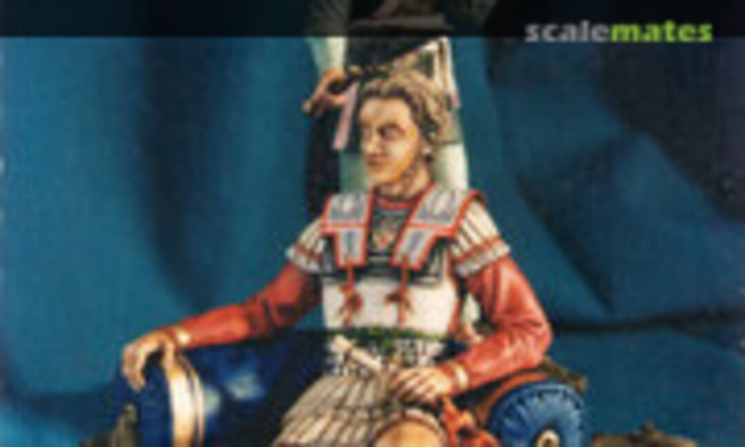 120mm Alexandre le Grand et serviteur, Inde, 325 av.J.C. (Aquila-Modelavia 20-AS-21) 20-AS-21