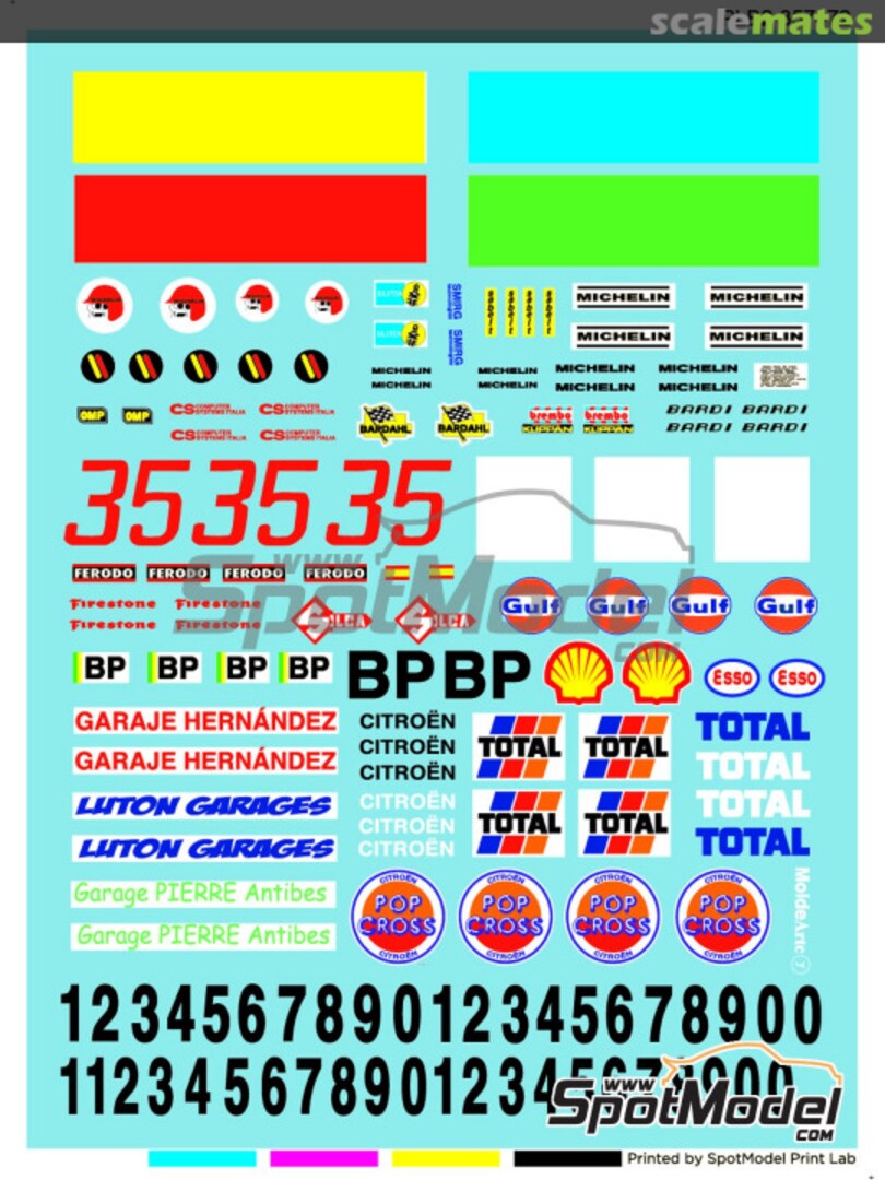 Boxart Citroen 2CV Popcross PLB2-357472 Print Lab Decals Boxart Citroen 2CV Popcross PLB2-357472 Print Lab Decals