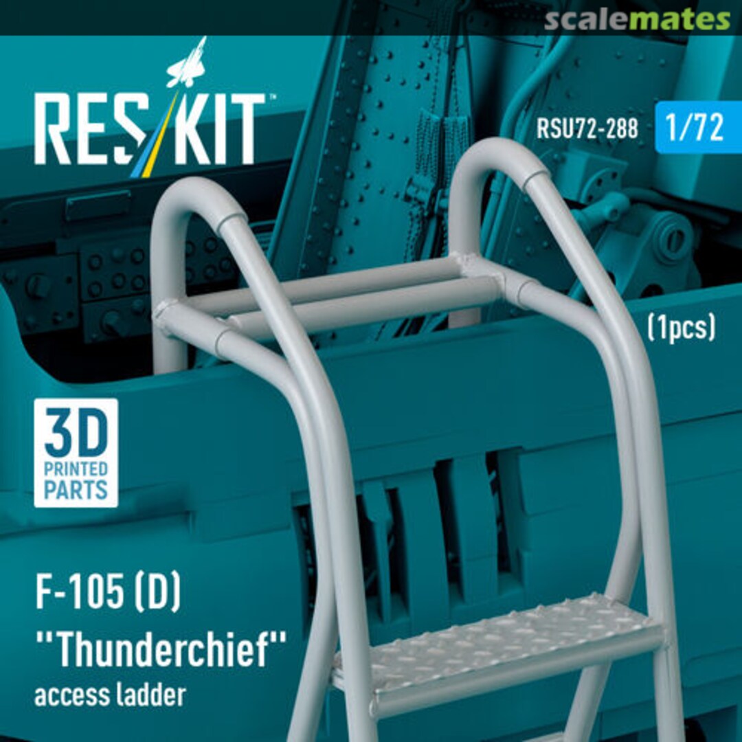 Boxart F-105D Thunderchief – access ladder (1 pcs) RSU72-0288 ResKit Boxart F-105D Thunderchief – access ladder (1 pcs) RSU72-0288 ResKit