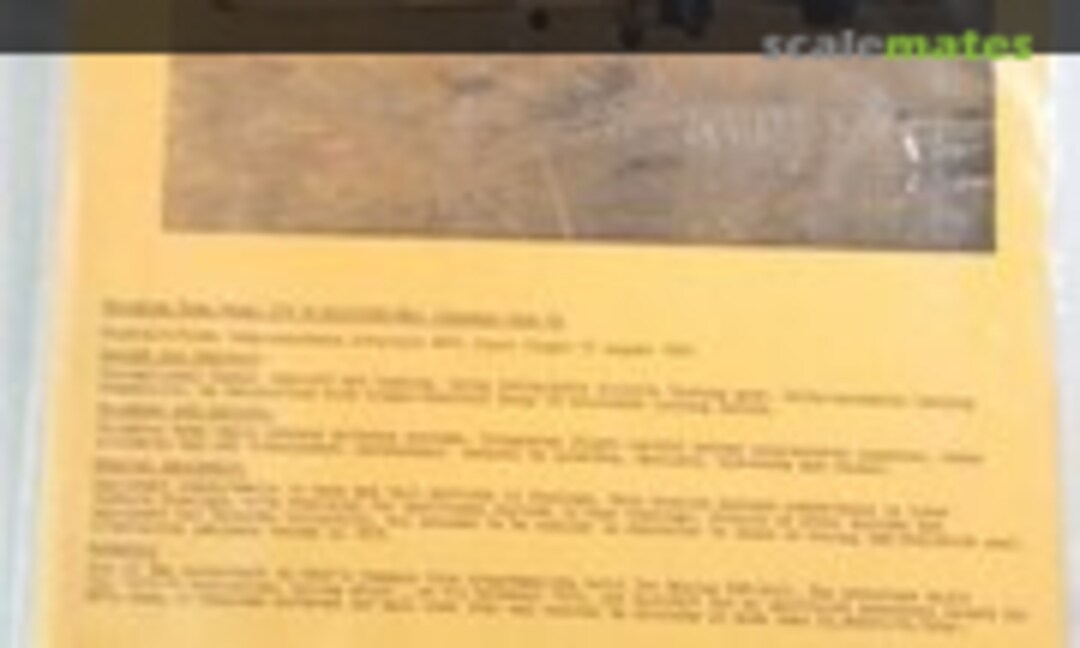 1:72 Teledyne Ryan 235 (Airmodel AM-091) AM-091