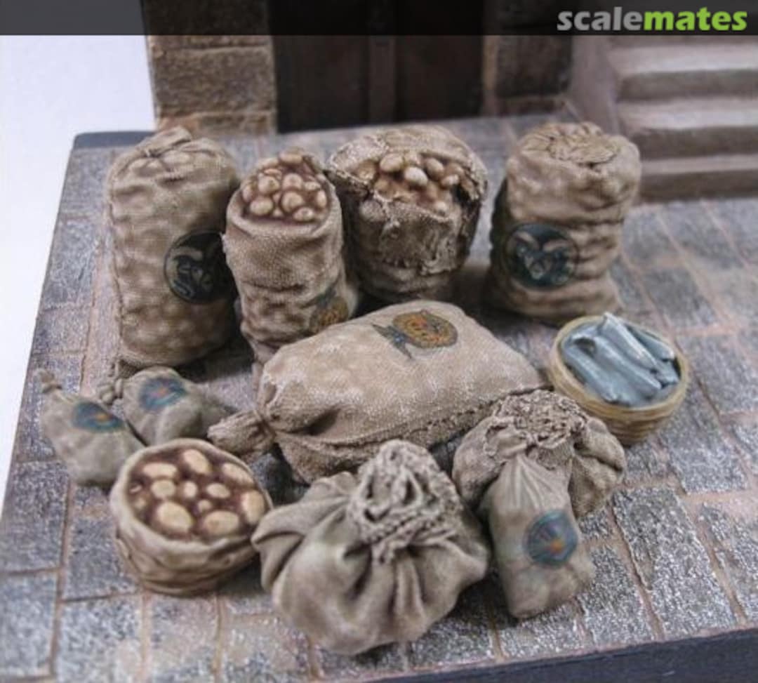 Boxart Potato/Vegetable Sacks (12 Pcs.) 35148 Reality in Scale Boxart Potato/Vegetable Sacks (12 Pcs.) 35148 Reality in Scale
