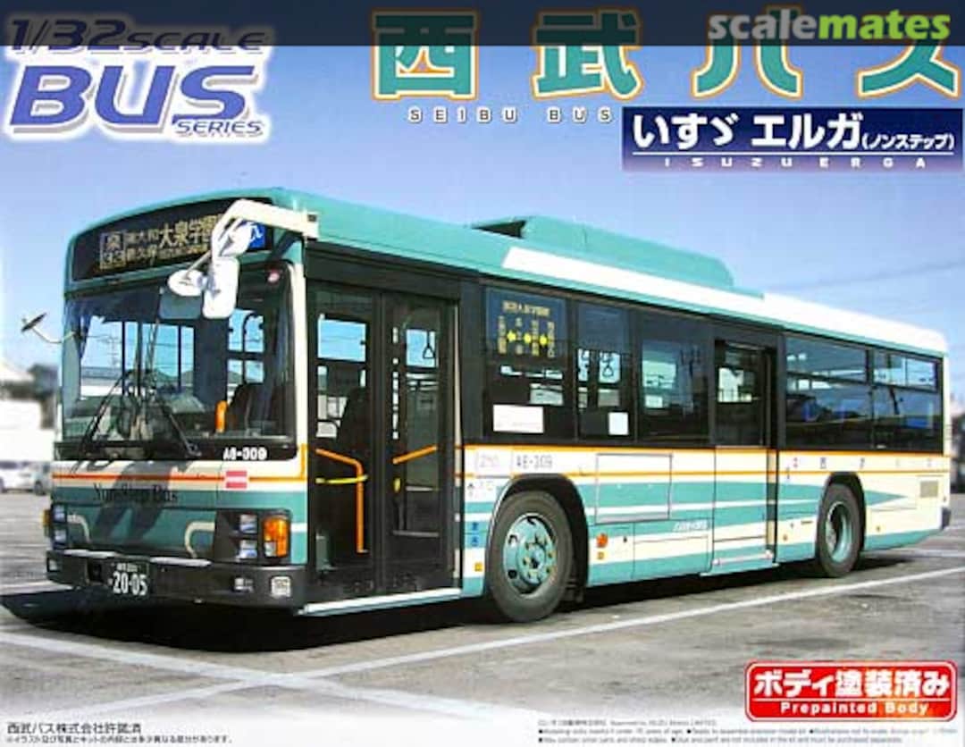 Boxart Seibu Bus Isuzu Erga 046906 Aoshima Boxart Seibu Bus Isuzu Erga 046906 Aoshima