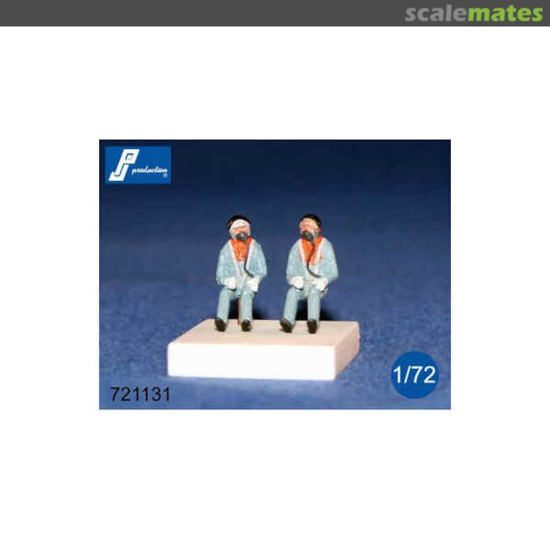 Boxart RAF Pilots Seated in an Aircraft (1960s) 721131 PJ Production Boxart RAF Pilots Seated in an Aircraft (1960s) 721131 PJ Production